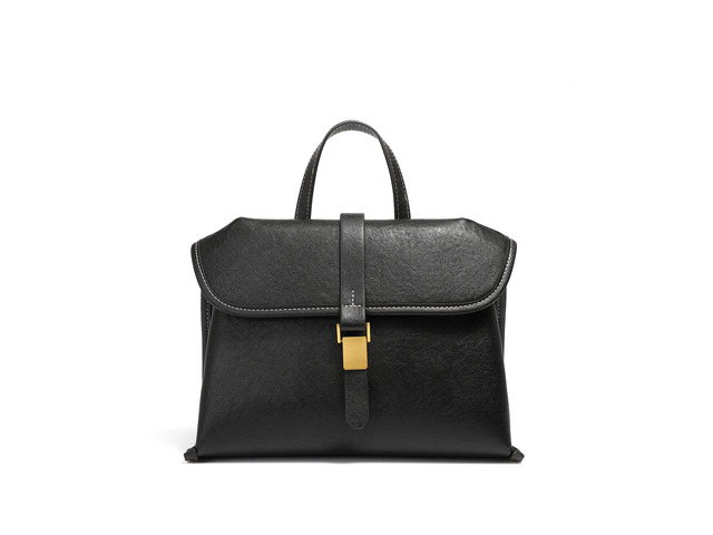 Genuine Leather Women Handbag and Purse Black