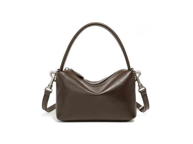 Women's Genuine Leather Tote Bag Purse Handbags Brown