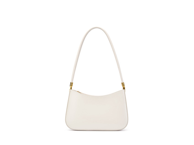Genuine Leather Women's Tote Bag White