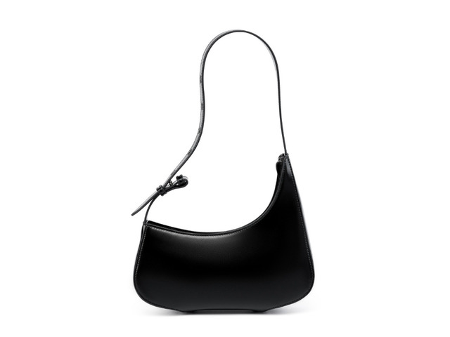 Women Genuine Leather Handbag Black