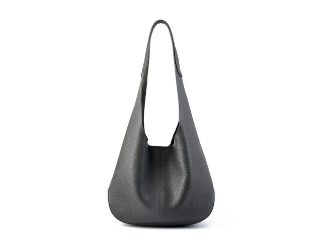 Genuine Leather Women Crossbody Bags Women's Tote Shoulder Bag Grey
