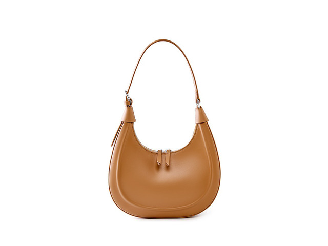 New Women's Genuine Leather Casual Shoulder Crossbody Bag Brown
