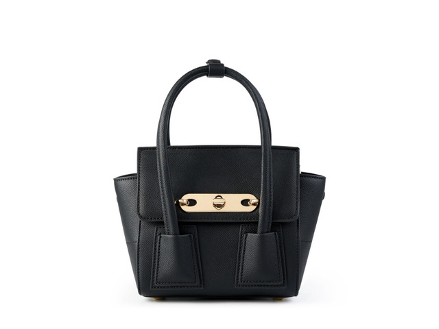 Women Genuine Leather Tote Bags Purses And Handbags Black