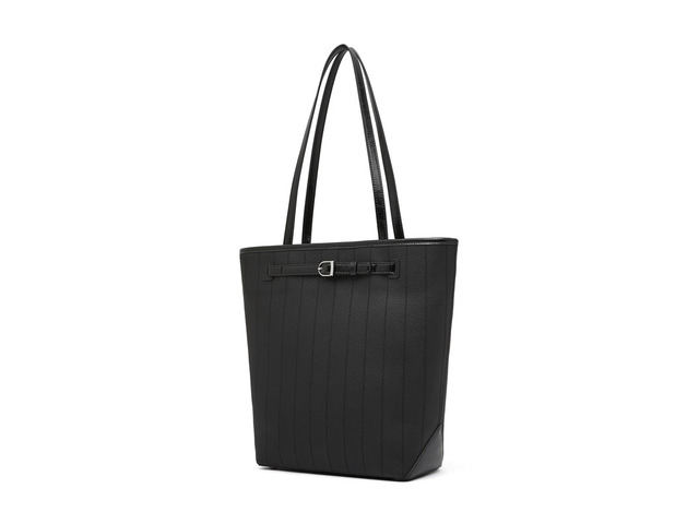 Genuine Leather Tote Bag for Women Black