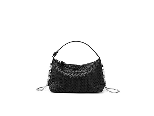 Genuine Leather Women's Evening Handbags Black