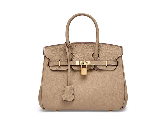 Women Genuine Leather Shoulder Bags Grey