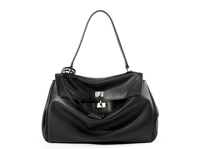 Women's Soft Genuine Leather Satchel Purses Top Handle Crossbody Bags Black