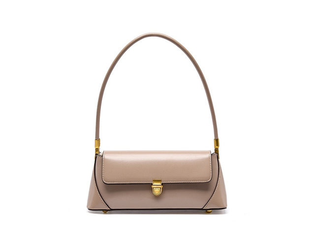 Genuine Leather Women Tote Bag Handbags Pink