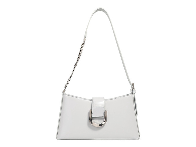 Genuine Leather Women Tote Bag Shoulder Bag Grey