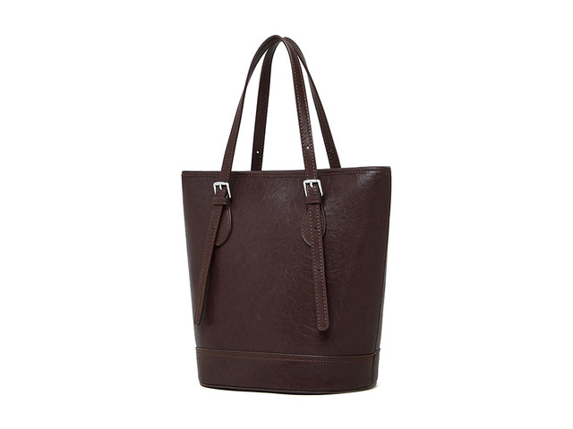 Genuine Leather Women Handbags Tote Purse Shoulder Bag Red