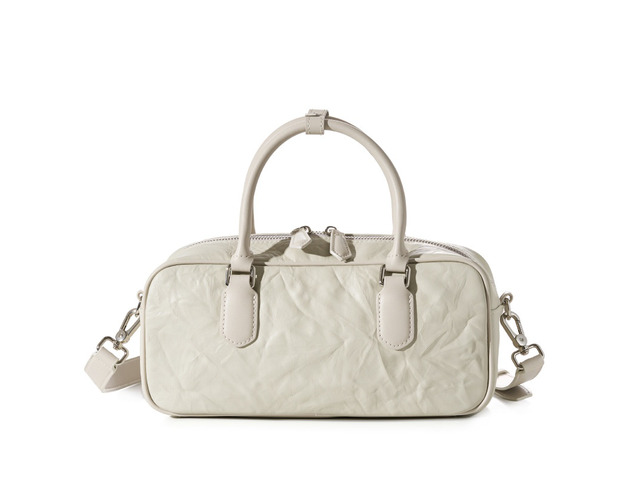 Genuine Leather Purses and Handbags White