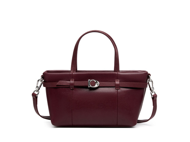 Genuine Leather Shoulder Bags Hobo Handbags Red