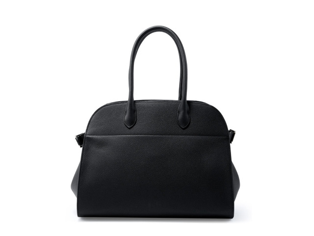 Genuine Leather Women Shoulder Handbags Beach Bag Black