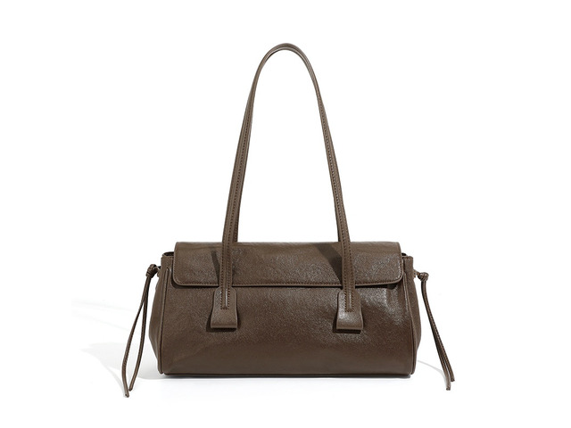 Genuine Leather Women Purses and Handbags Crossbody Bags Brown