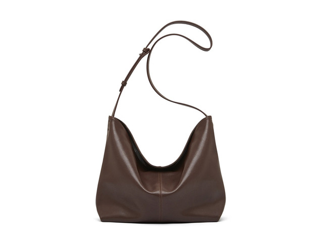 Genuine Leather Women Crossbody Bag Tote Bag Brown
