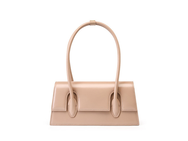 Genuine Leather Women's Beach Bag Shoulder Bag Pink