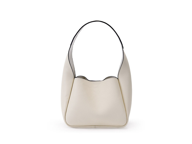 Genuine Leather Women Handbags Large Shoulder Bag Leather Work Bags White
