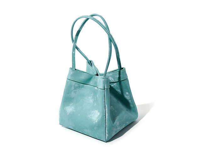Genuine Leather Fashion Women's Handbag Messenger Bag Green