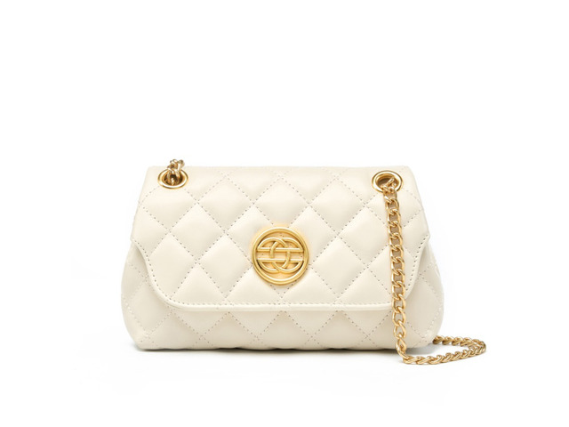 Genuine Leather Purse Women Shoulder Bag Crossbody Satchel Ladies Tote Travel Purse White