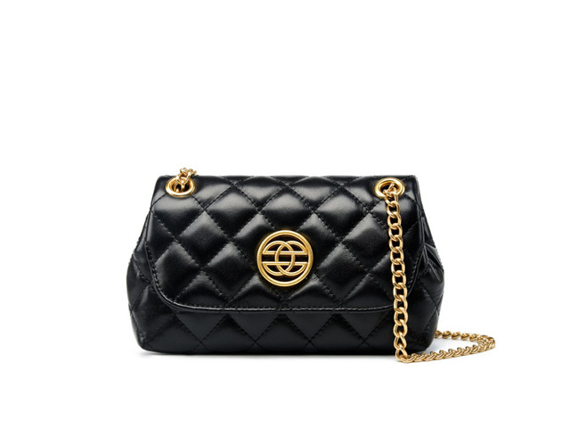 Genuine Leather Purse Women Shoulder Bag Crossbody Satchel Ladies Tote Travel Purse Black