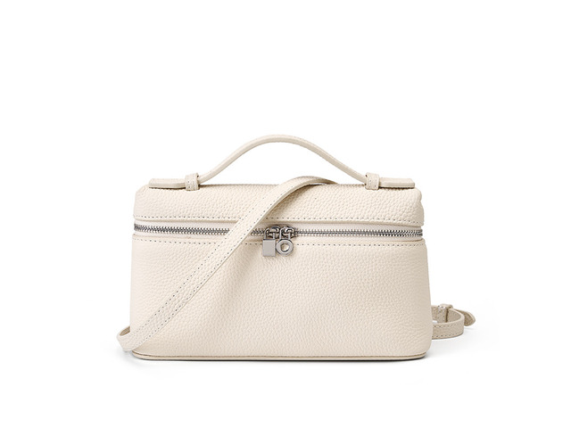 Genuine Leather Women's Bag Gigi Same Style Handbag White