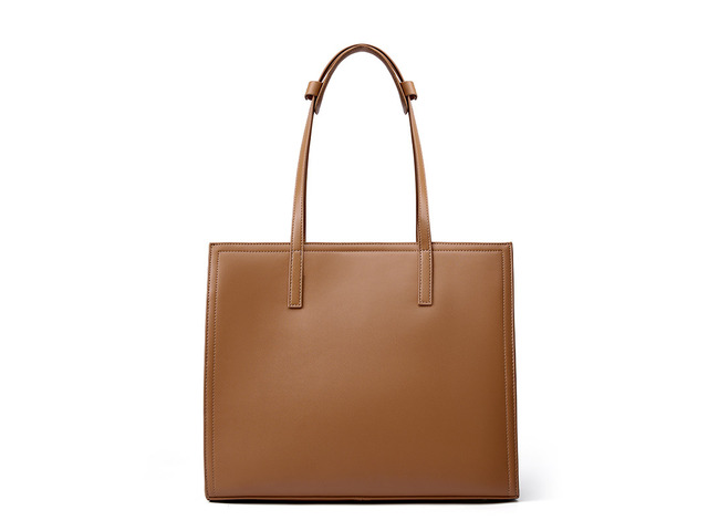 Genuine Leather Purses and Handbags for Women Shoulder Bags Brown