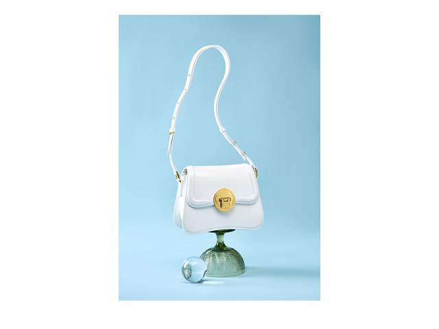 Genuine Leather Women Fashion Handbags Tote Bag Shoulder Bag White