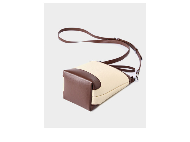 Genuine Leather Women Satchel Handbags Ladies Top Handle Purse White