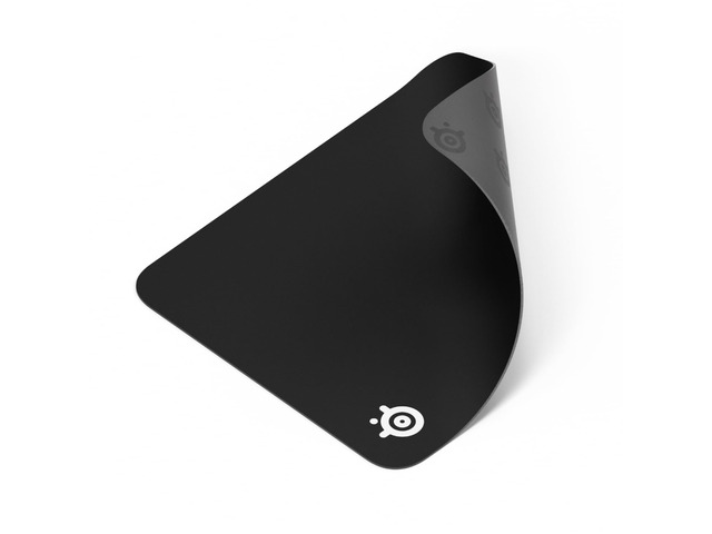 ViewSonic QcK Medium Gaming Mousepad Black Non-Slip Silicone Rubber Base Peak Tracking and Stability Optimized for Gaming Sensors 320 mm x 270...