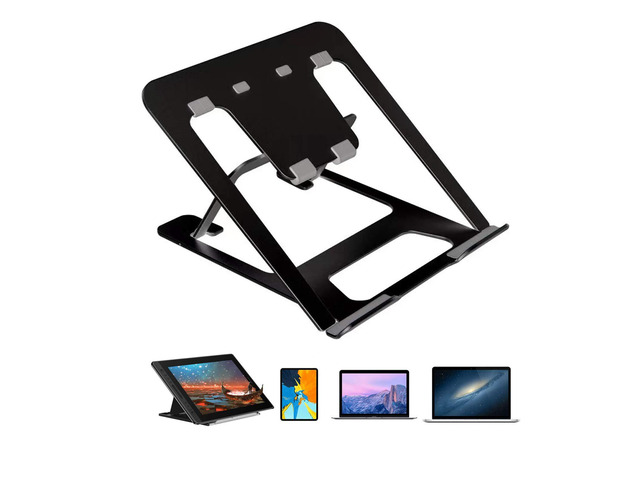 Adjustable Drawing Tablet Stand Drawing Pen Display Aluminum Ventilated Stand Holder for Wacom One, Cintiq 13/16, XP-Pen Artist 12/13.3/15.6 and...
