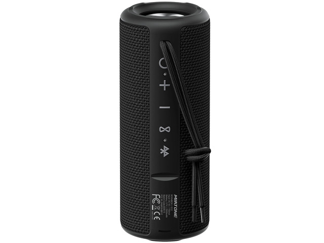 Boombox Outdoor Portable Bluetooth Speaker Waterproof Wireless Speakers - Black