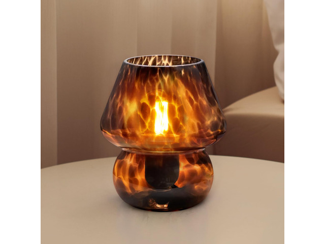 Mushroom Lamp Small Lamp Table Lamp for Bedroom, Desk Bedside Lamps for Living Room,Mushroom Decor Cute Mini Modern Mid Century Lamps for Night...