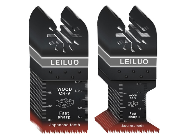 50Pcs Oscillating Saw Blades Wood, Japanese Teeth Multitool Blades 50-Pack CRV Bulk + Storage Bag, Fast Wood Cutting, Multi Tool Accessories, Fits...