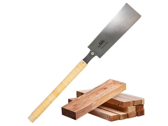 Ryoba Double Edge Saw 9.5' Assembly ver - Japanese Pullsaw Hand Saws Professional Pull Saw for Woodworking Furniture Making Carpentry Joinery DIY...