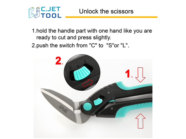 10' Heavy Duty Carpet Cutter, Industrial Scissors, Multipurpose, Professional Soft Grip Stainless Steel (Turquoise) (Pack of 2)