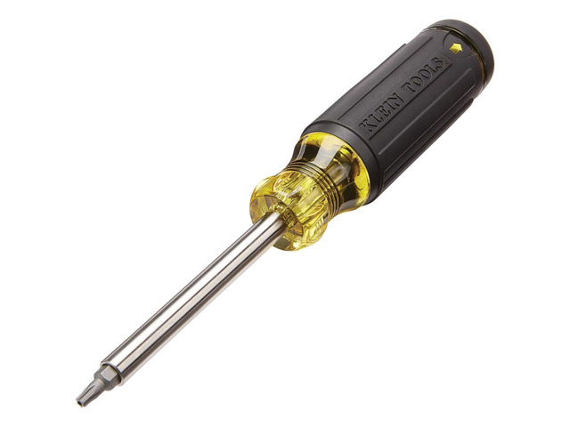 32307 Multi-bit Tamperproof Screwdriver, 27-in-1 Tool with Torx, Hex, Torq and Spanner Bits with 1/4-Inch Nut Driver