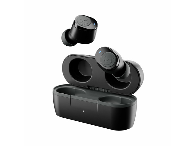Jib True 2 Wireless In-Ear Bluetooth Earbuds - True Black Bluetooth Headphones, 33 Hours Battery with Charging Case, Noise Isolating Fit, Sweat and...