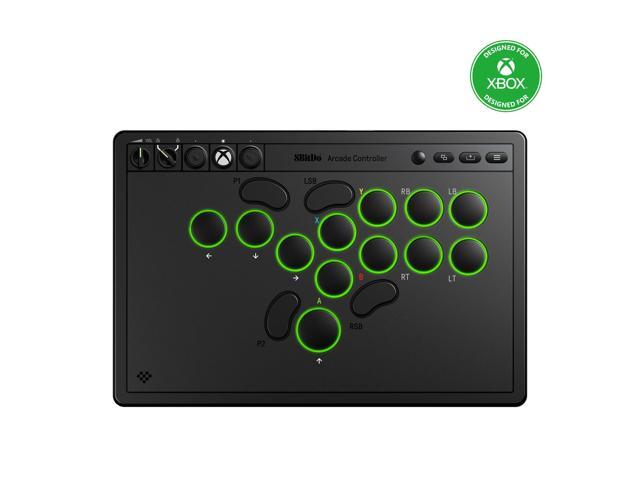 8BitDo - Arcade Wireless Gaming Controller for Xbox One, Xbox X|S, PC - Black - image 2