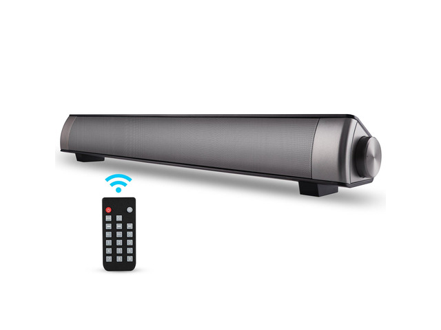 Sound Bar TV Soundbar Wired and Wireless Bluetooth Home Theater TV Speaker, Surround Sound Bar for TV, PC, Cellphone