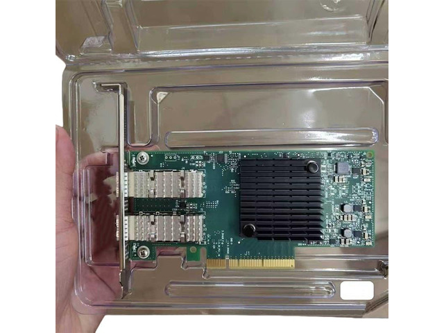 MCX4121A-ACAT 25G Network Adapter ConnectX-4L CX4121A PCI-E Adapter ConnectX-4 Lx 25GbE SFP28 Dual-Port PCIe Ethernet (High-profile)