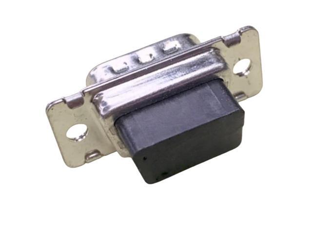 10 x 205204-4 DB9 male 9-pin crimp D-Sub connectors