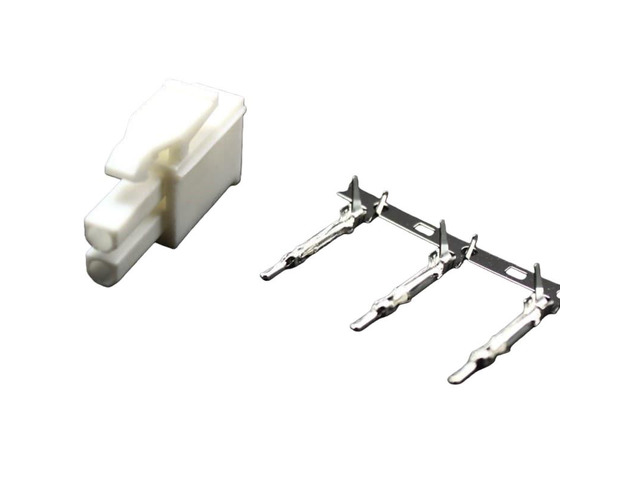 10 encoder power cable connectors, 2S male, for servo motors