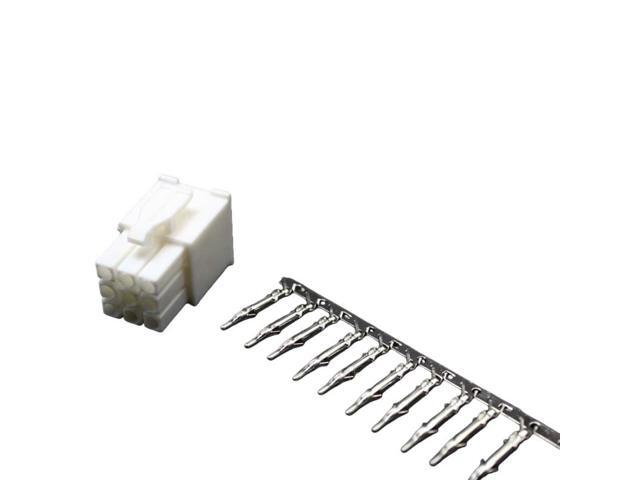 10 encoder power cable connectors, 9S male, for servo motors