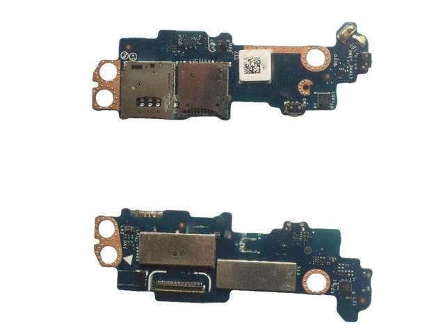 SIM Card/SD Card Reader/Power Button Sub-Circuit Board V242J 0V242J LS-C791P for 5175 and 5179 Tablet PCs
