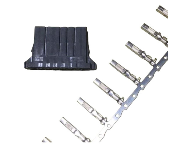 10 D-3 x 6-pin 6P connectors 1-178288-6 connector and harness housing (6 pins)