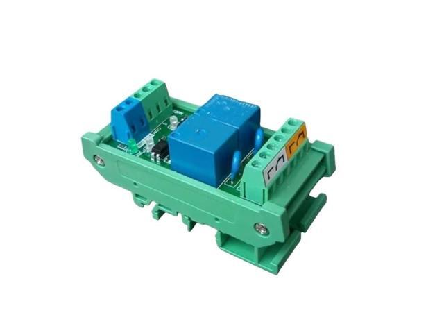 2-channel 24V control relay, opto-isolated (high-level closure), 10A (3.3V input)