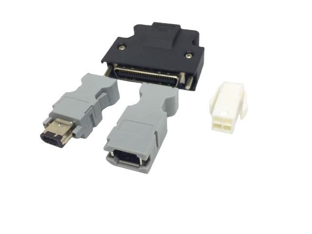 The encoder plug connector JZSP-CK19 is suitable for 7th generation servo drive motors (without brakes).