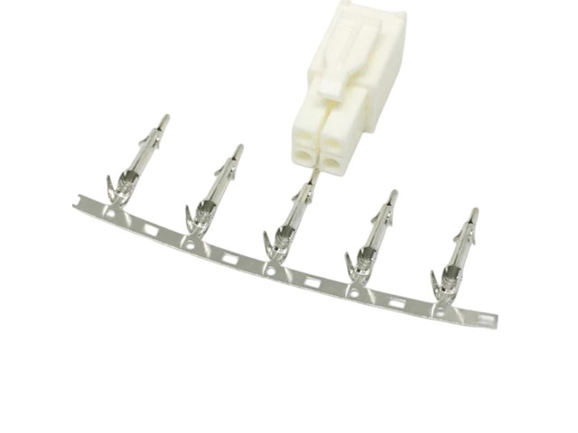 Encoder plug connector JZSP-CK19 is suitable for 7th generation series servo drive motors (4-pin male with pins).