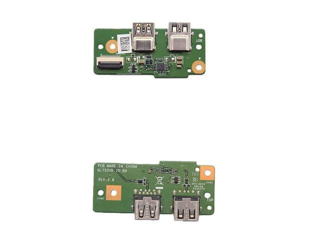 USB hard drive board interface for GL753, GL753V, GL753VD, GL753VE, FX73, FX73V, ZX73, and ZX73V