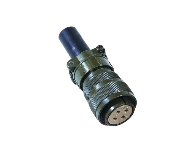 D-5 power connector, 4-pin plug and socket, suitable for A06B-6114-K210 servo motor (20-4 straight).